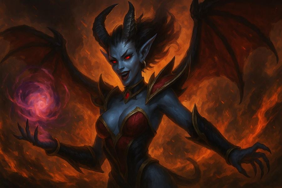 Queen of pain - a devastating force in dota 2